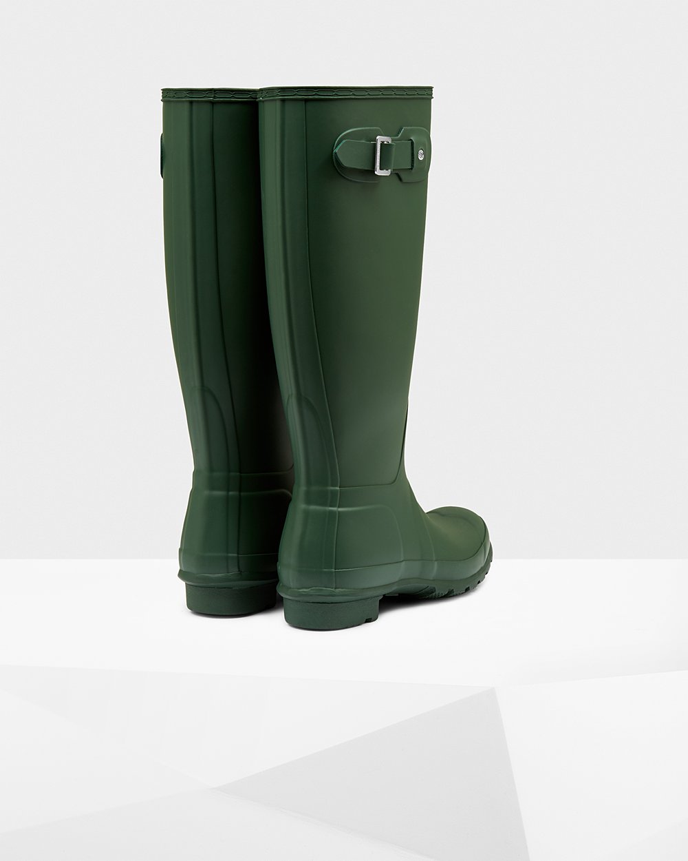 Women Hunter Original | Tall Rain Boots Green | NZ-68574-MWHP